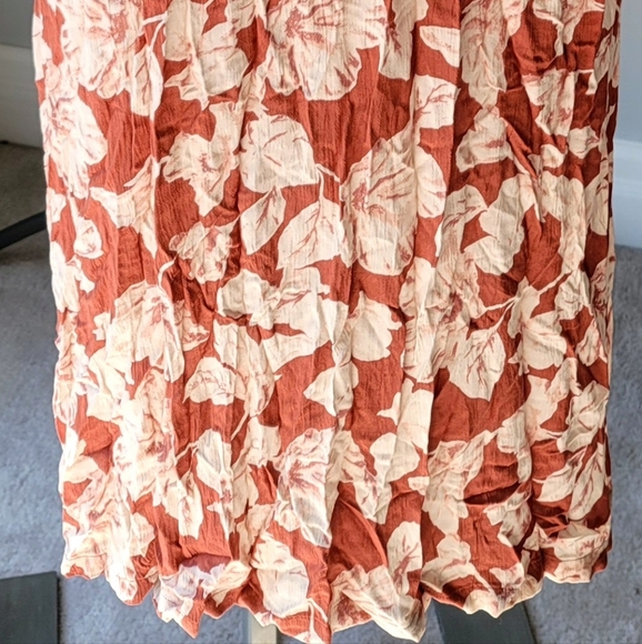 NWT Billabong Petite Strappy Floral Maxi Dress - Picture 7 of 13